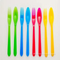 Forks en plastique jetables Polystyrne Cutlery Taille personnalisée